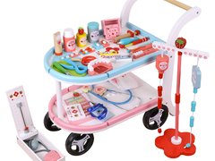 Set doctor carucior Spitalul Mobil Jucarie